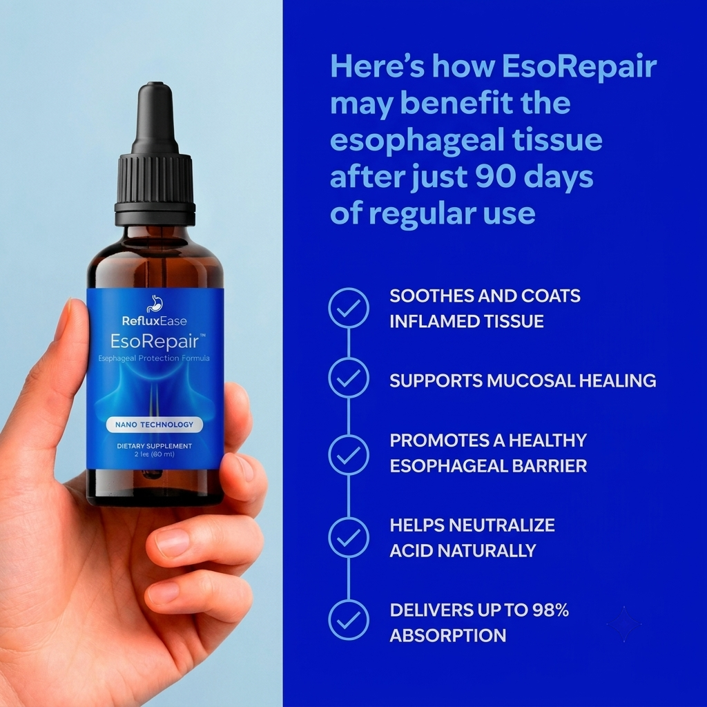 RefluxEase™ Esophageal & Stomach Support Formula