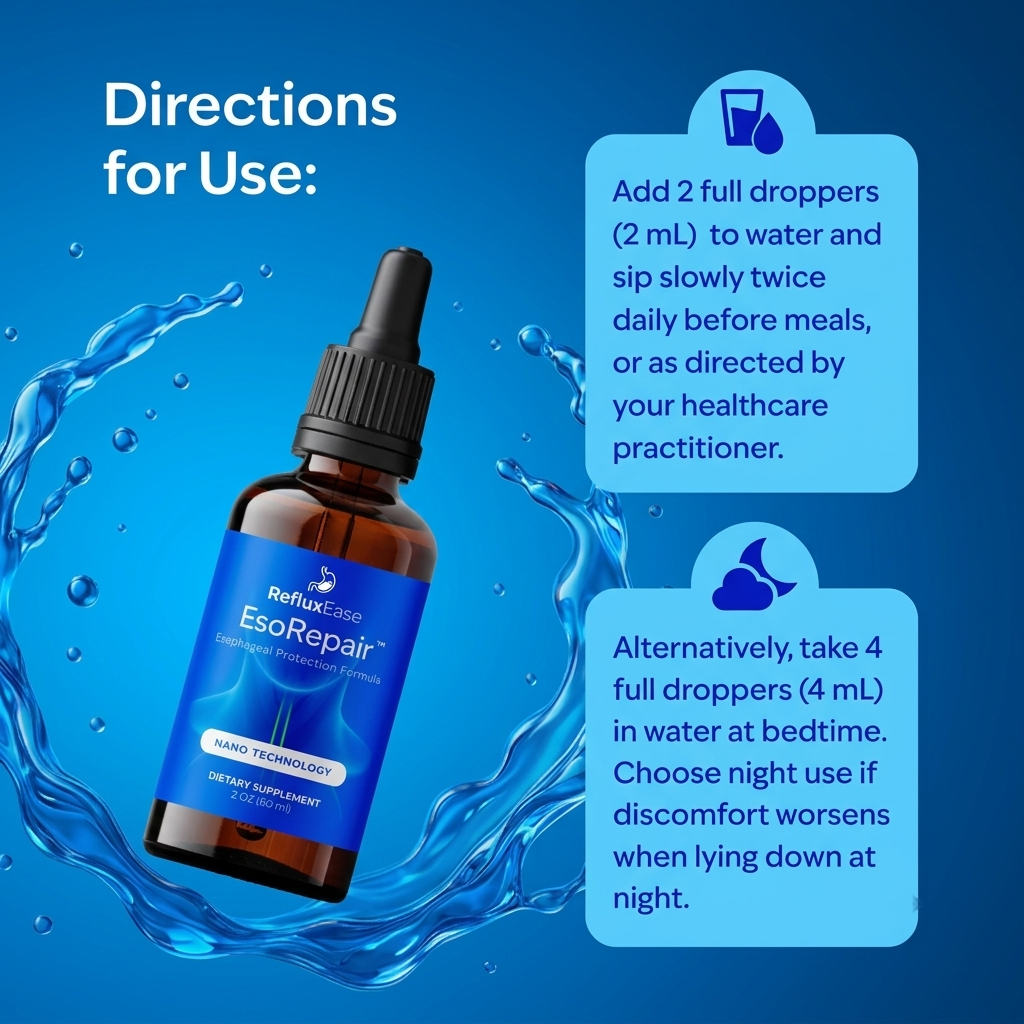 RefluxEase™ Esophageal & Stomach Support Formula